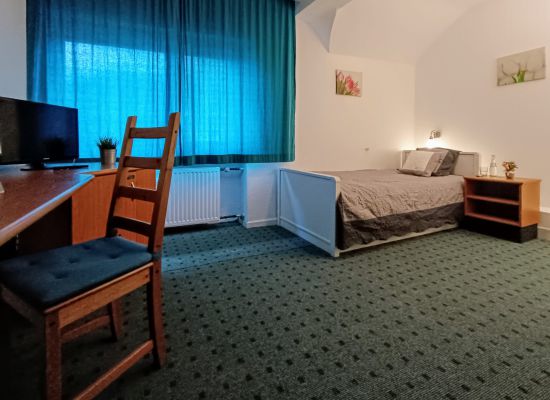 Einzelzimmer im Waldhotel Unterbach in Düsseldorf